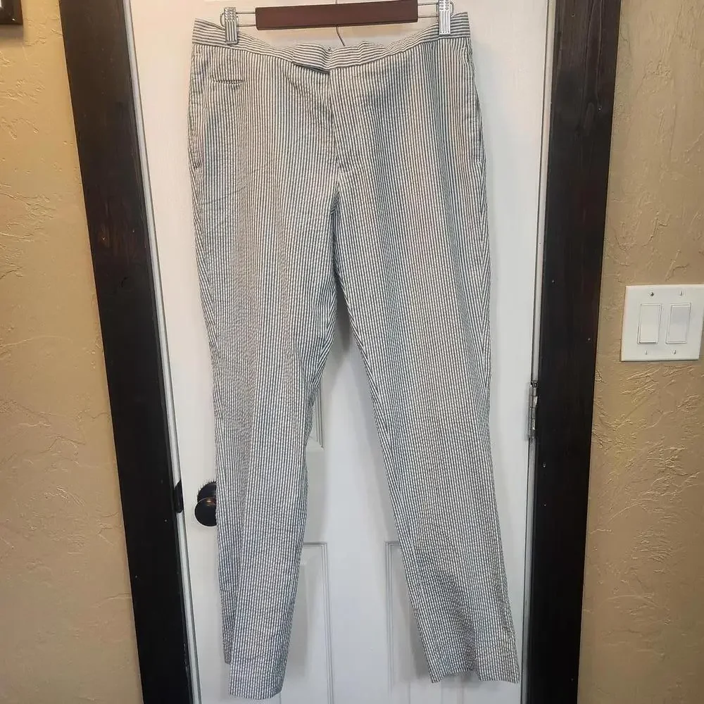 EDGE by W.O. NY Slim Fit Striped Pants with Suspenders 31x32